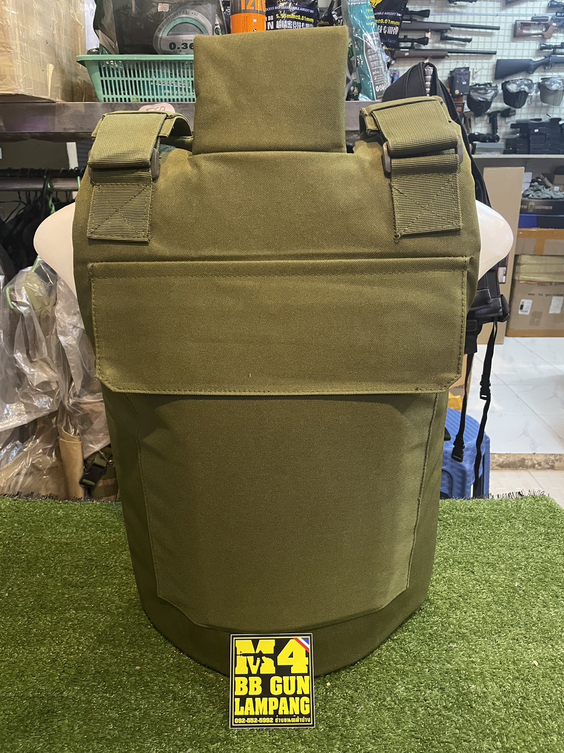 เสื้อเวส ตีนตุ๊กแก เขียว