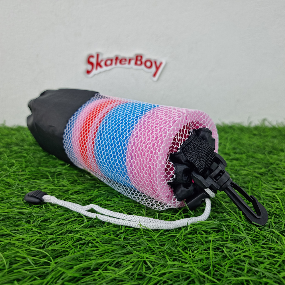 [0101] กรวยฝึก สเก็ตบอร์ด โรลเลอร์สเก็ต 16ชิ้น คละสี พร้อมถุง เก็บง่าย พกพาสะดวก