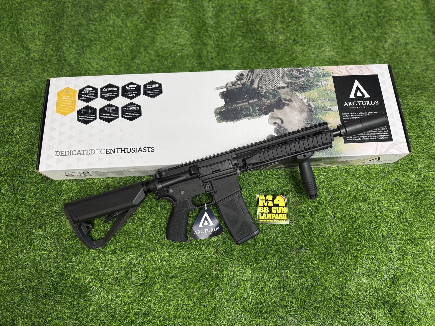 ARCTURUS ST02 CQB AEG (Black)