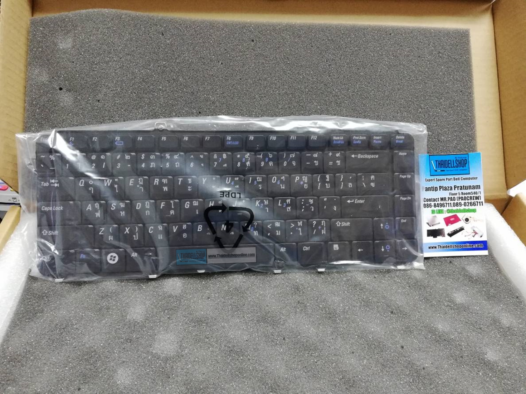Keyboard Dell Vostro 1400 Thai/Eng (Part:TY311) มีสินค้าในสต๊อกเลย