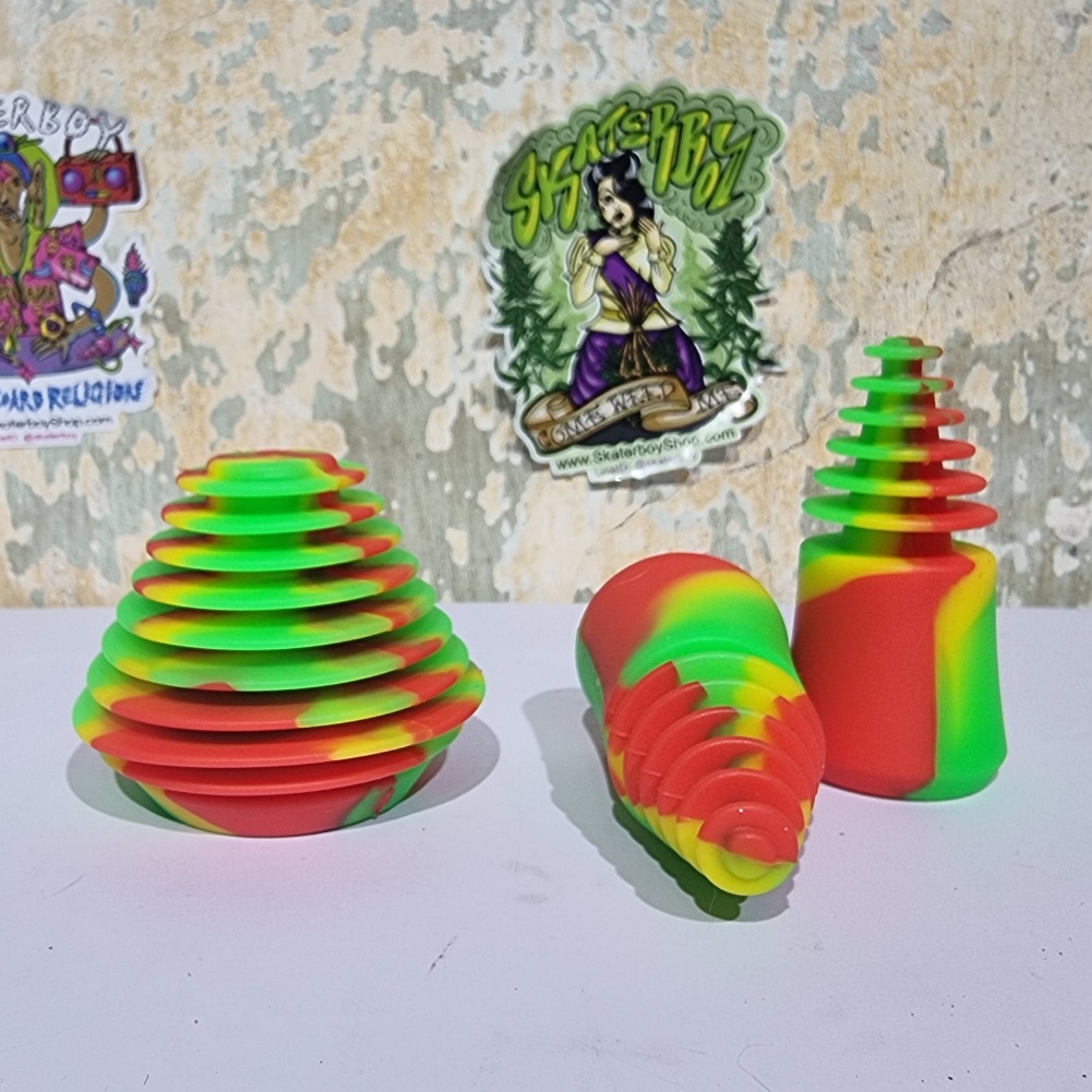 [1003] จุก Silicone set 3ชิ้น 2ขนาด 50/30mm ปิดขวดแก้ว หลอดแก้ว ทำความสะอาด กันน้ำหก