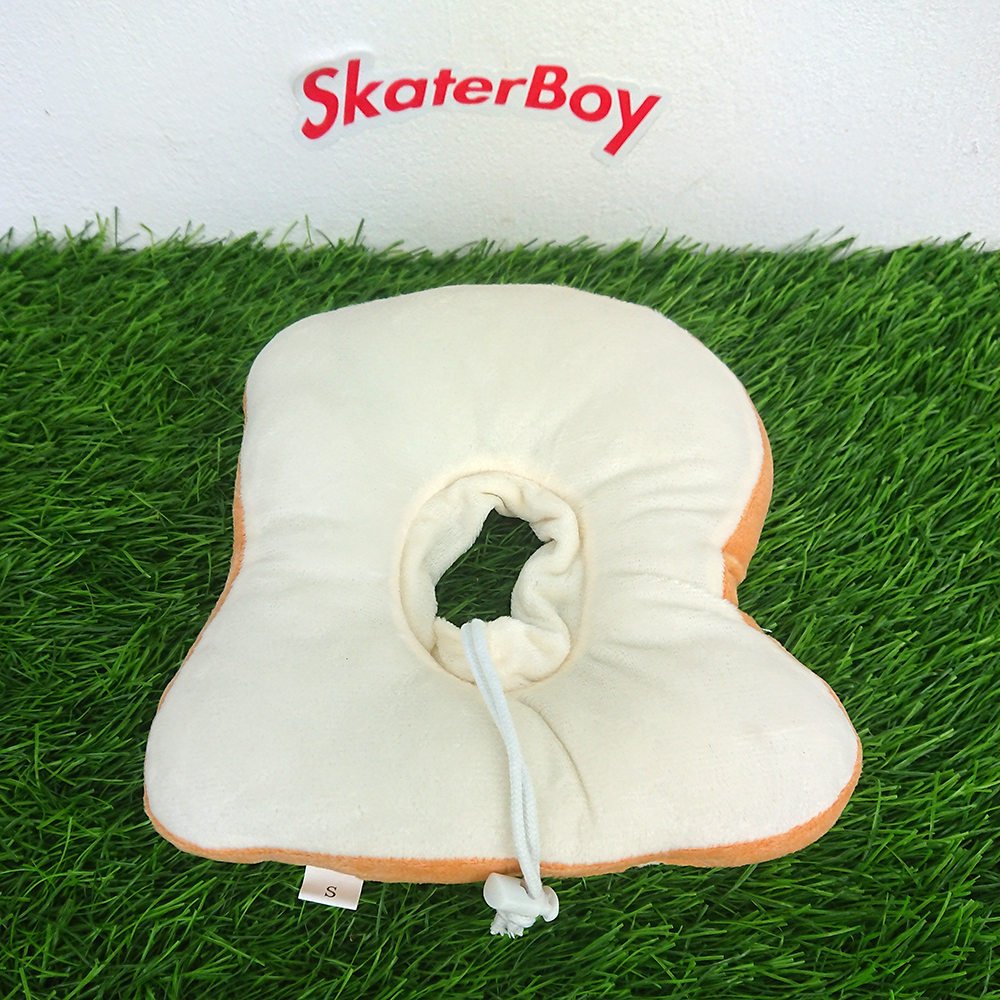 [1100] ปลอกคอ collar แมว กันเลียแผล นิ่ม ใส่สบาย ลายผลไม้ ขนมปัง