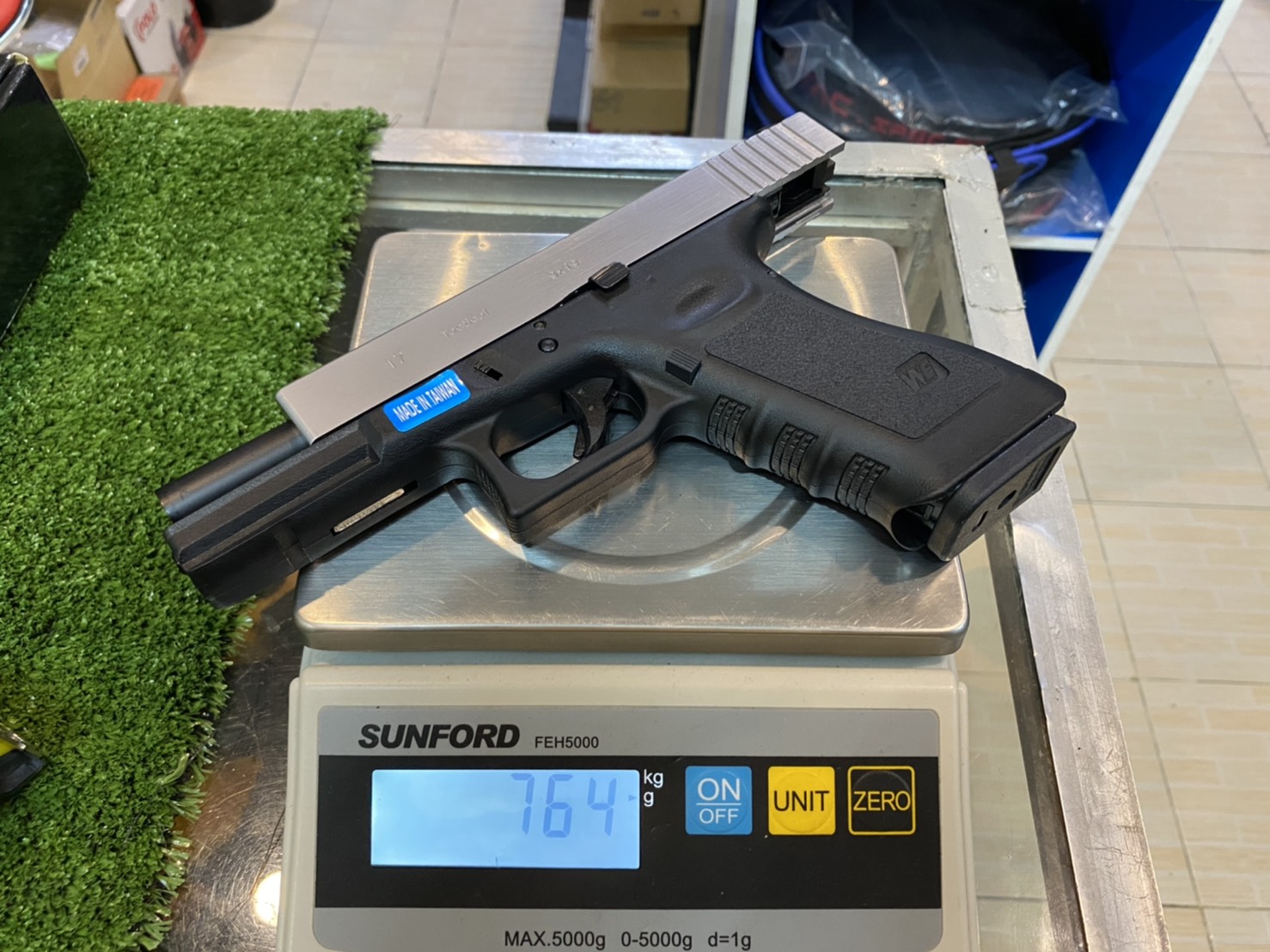 WE Glock17 Gen3 – สีเงิน