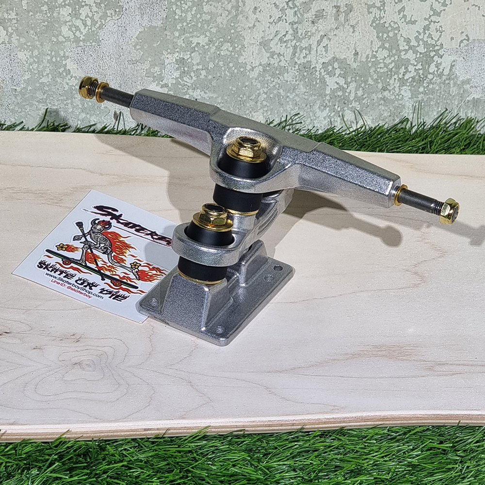 [0308] ทรัค double kingpin trucks 6.25" มั่นคง snap ง่าย สำหรับ ทรัคหลัง surf skate longboard