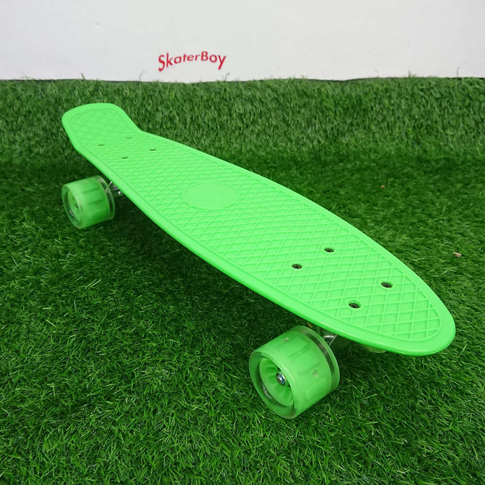 0202 Kid Skateboard ทรงเพนนี ล้อมีไฟ เลือกได้8สี น้ำหนักไม่เกิน 100kg