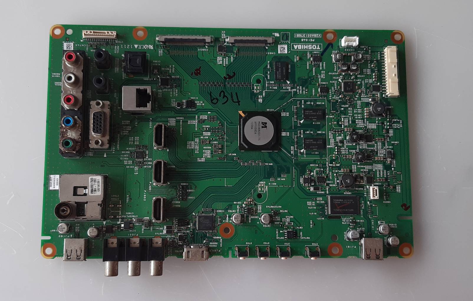 อันที 634 TOSHIBA 46VL20T ซีสเตร็ม V28A001376B1 ดีเทสแล้ว