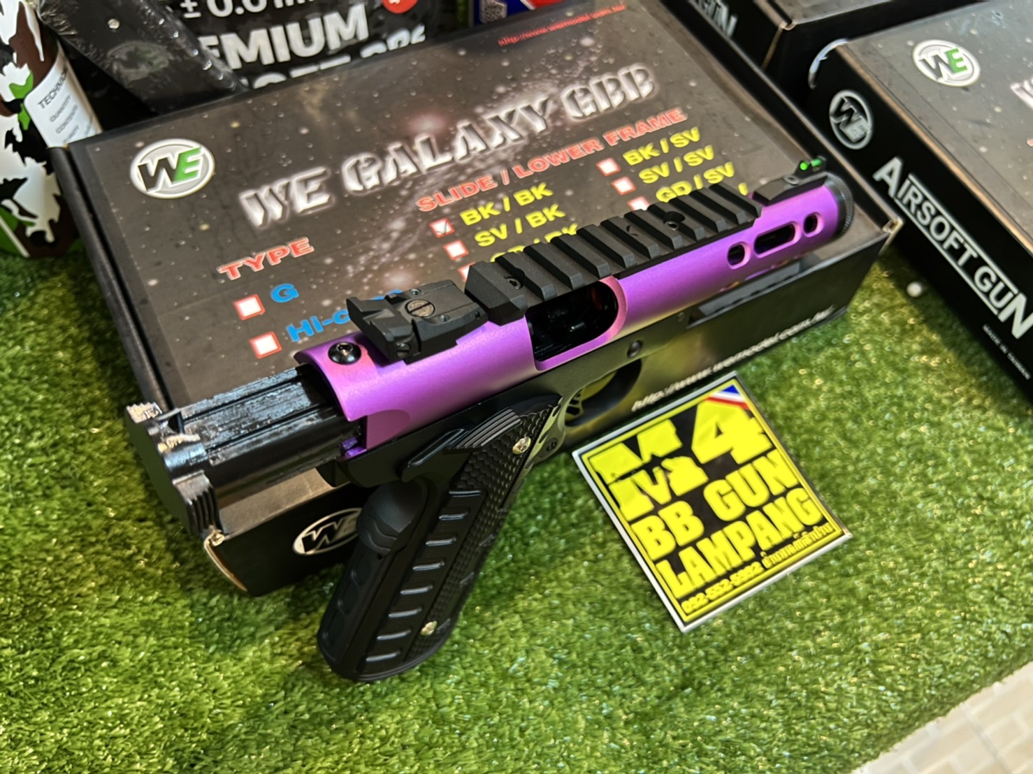 We Galaxy 1911 Sereis GBB – สีม่วง
