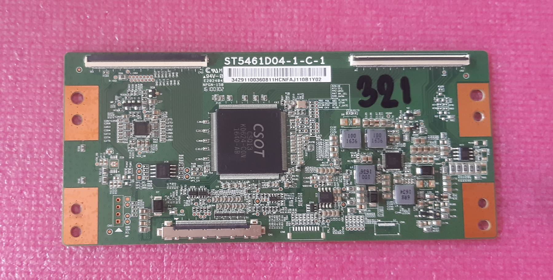 อันที่ 321 TCL LED55Q7700 ทีคอน ST5461D04-1-C-1 ดีเทสแล้ว