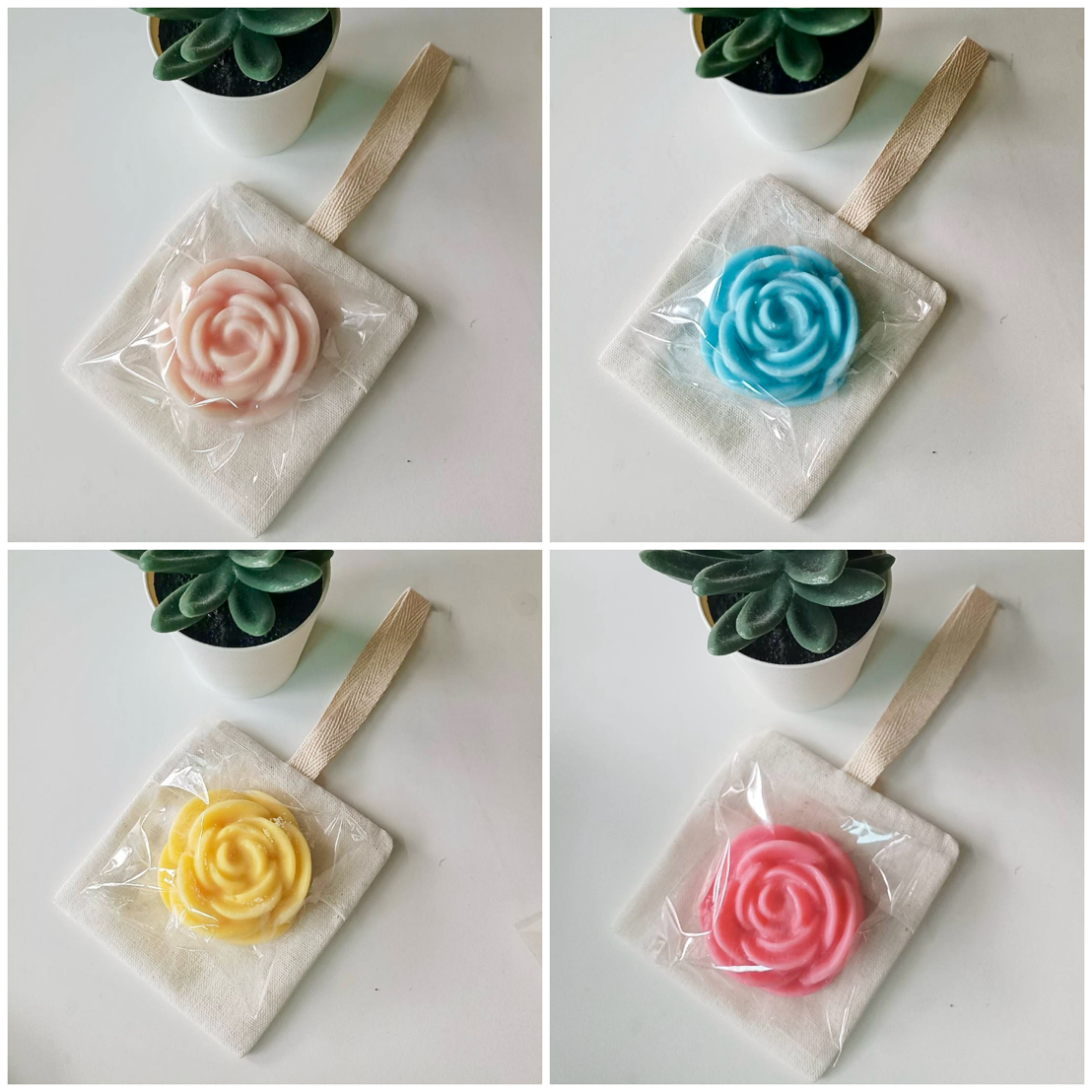 ถุงเทียนหอม Soy Wax Scented Candle เทียนหอมบรรจุในถุงผ้าฝ้าย มี 14 กลิ่นให้เลือก (Pre-Order)