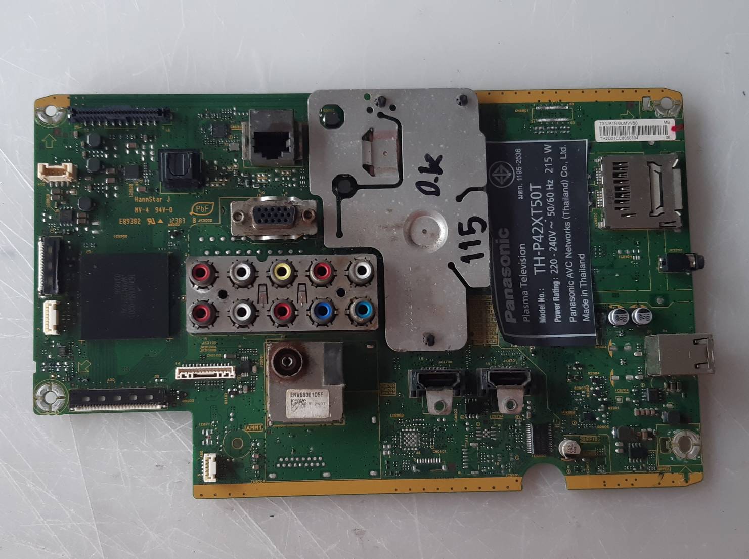 อันที่ 115 Panasonic TH-P42XT50T ซีสเตร็ม TNPH0990 ดีเทสแล้ว