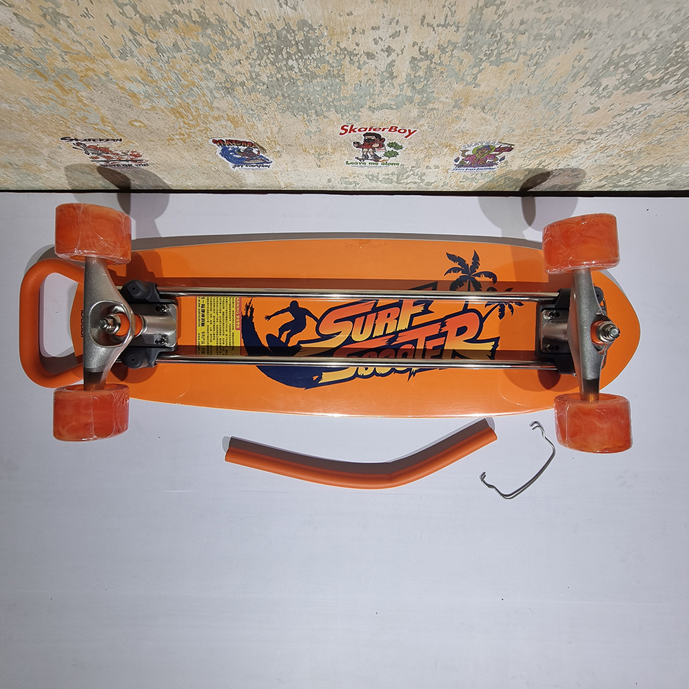 [0201] สเก็ตบอร์ด สกู๊ตเตอร์ เด็กเล็ก หักเล่น 3in1 มีแฮน หน้า หลัง ถอดแฮนเป็นเซิฟสเก็ต 3-6ขวบ