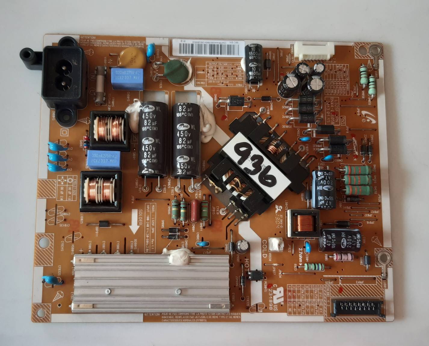 อันที่ 936 Samsung UA32F5100ARC ซัฟฟลาย BN44-00605B ดีเทสแล้ว