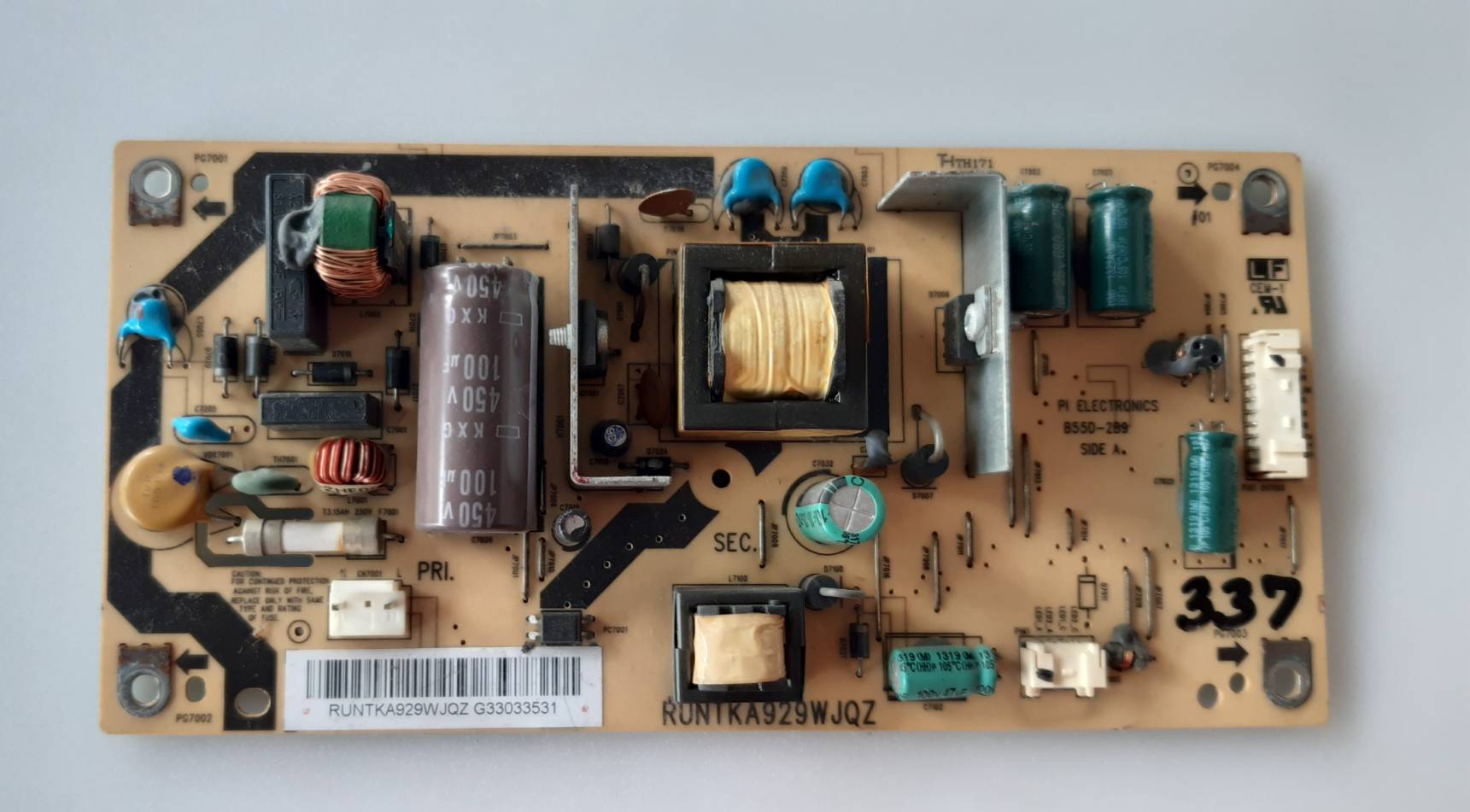 อันที่ 337 SHARP LC-32LE240M ซัฟฟลาย RUNTKA929WJQZ ดีเทสแล้ว
