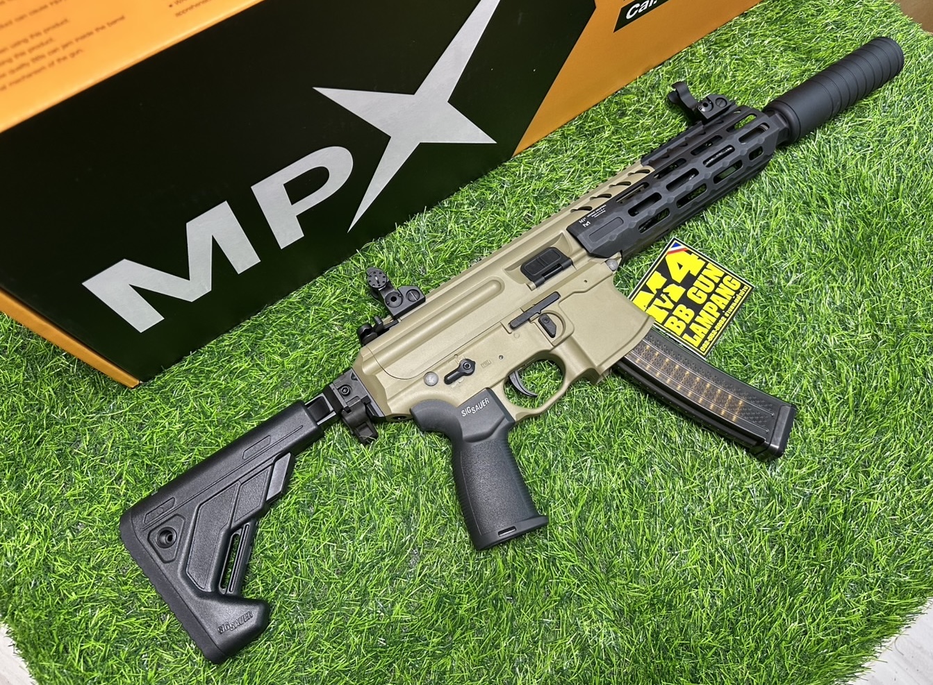 MPX MI 8” TAN
