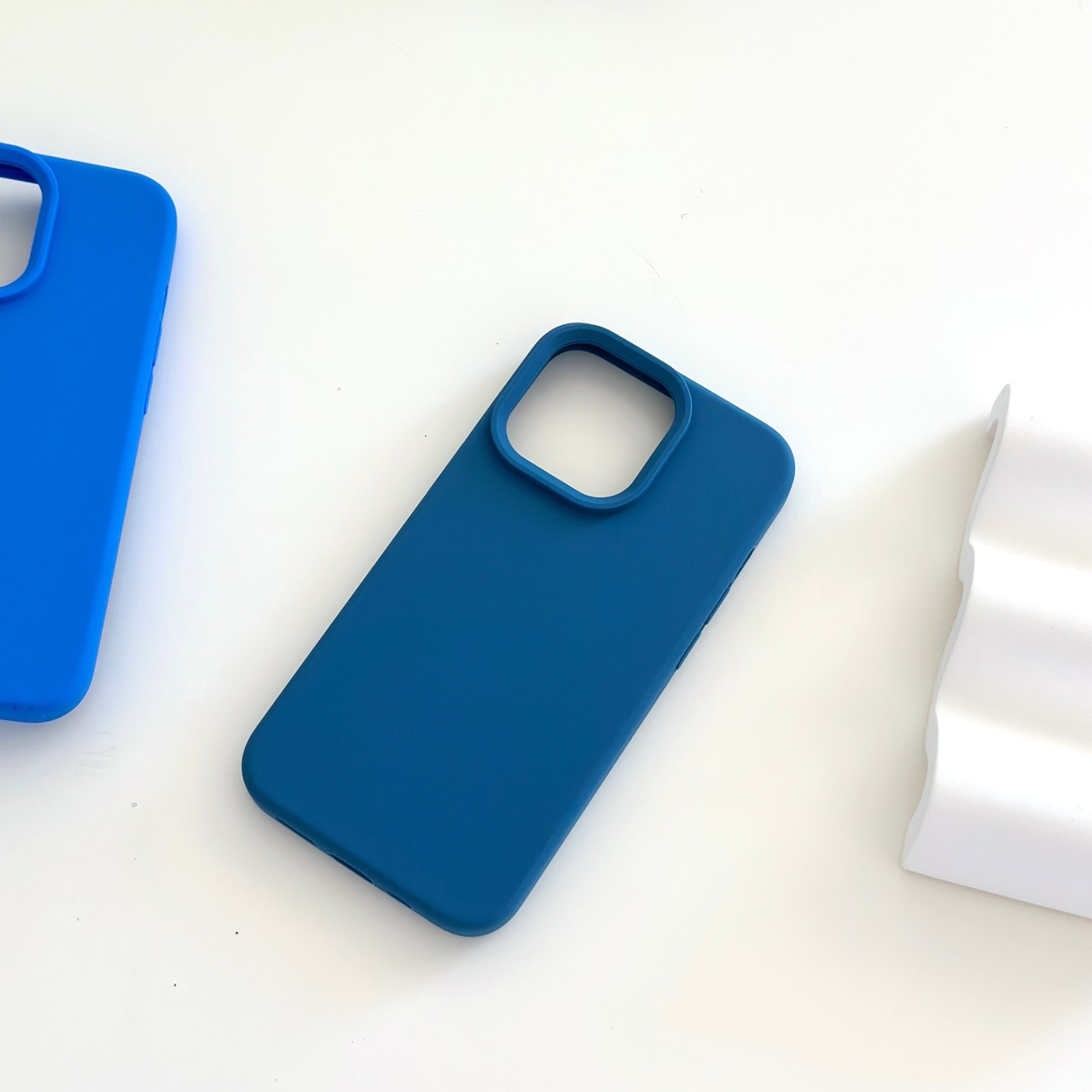 Silicone premium Case v.2 (navy colors)