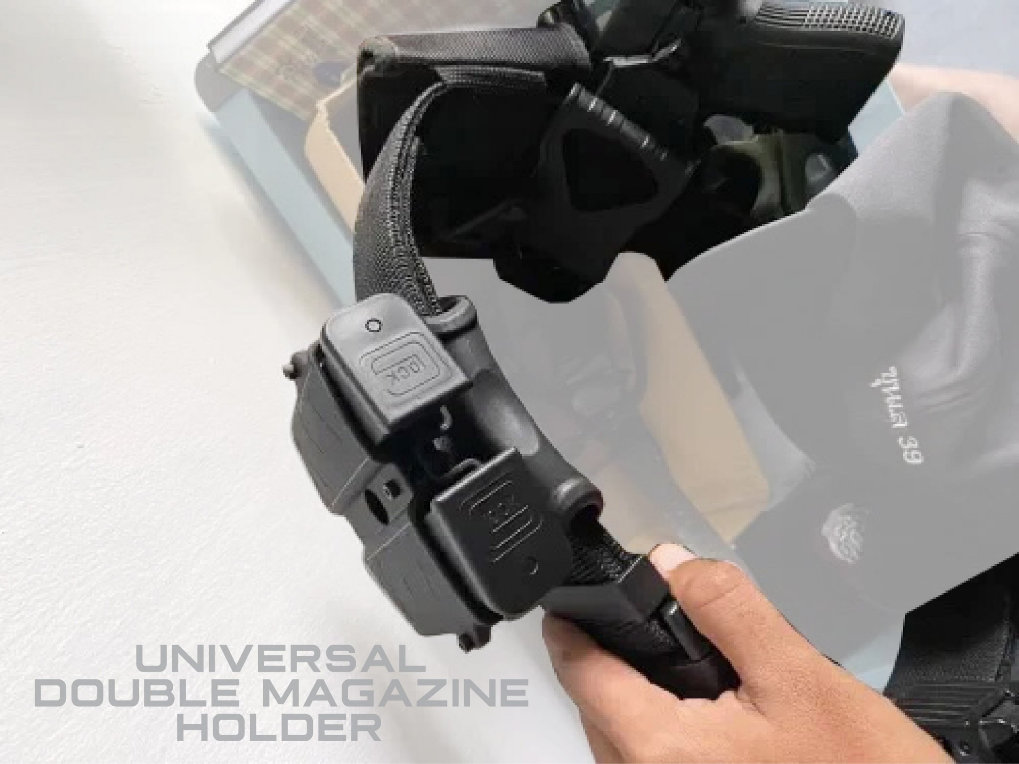 ซองแม็กกาซีนคู่ Universal (K0250)