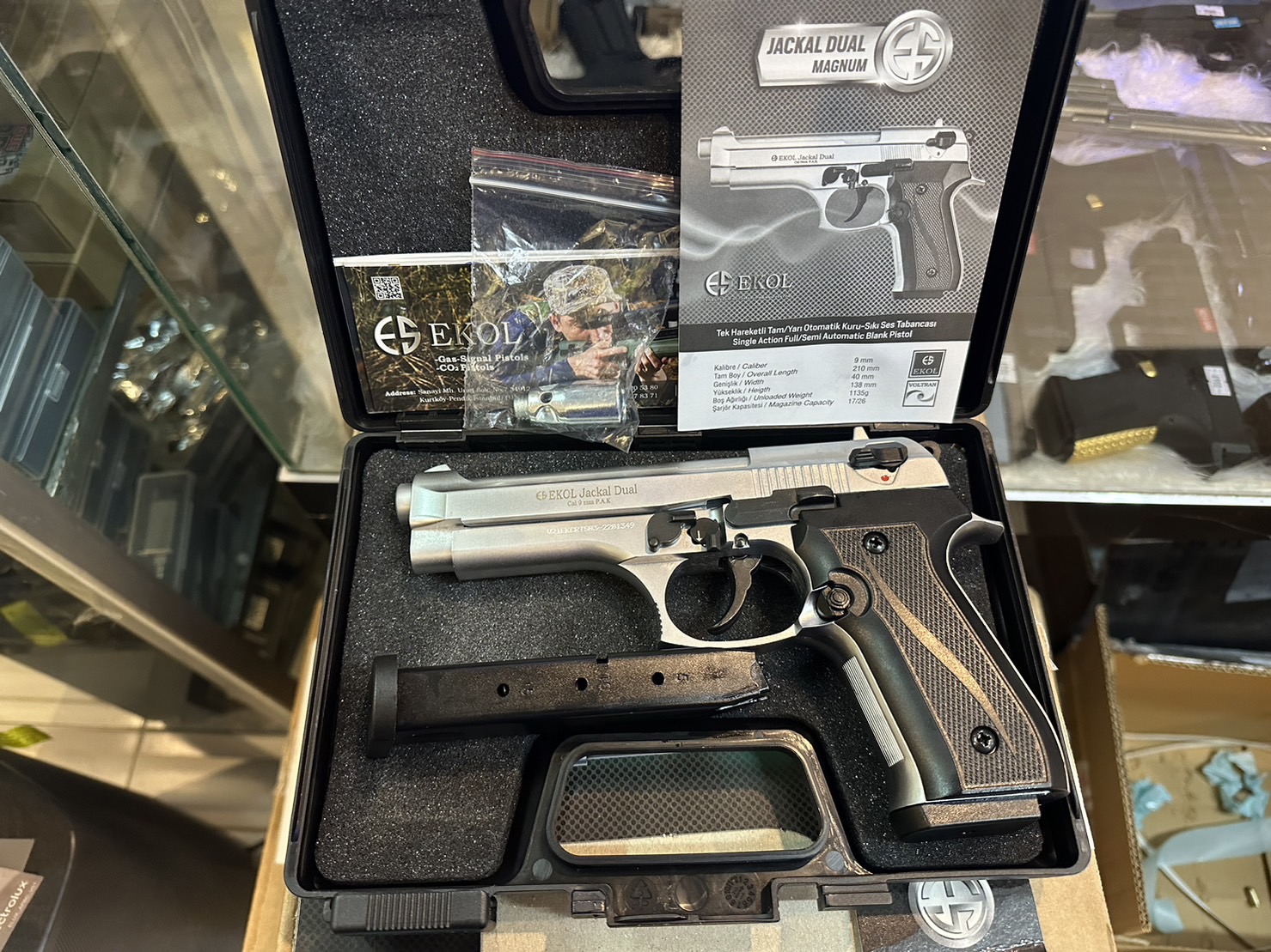 EKOL Jackal Dual บรอนซ์เงิน