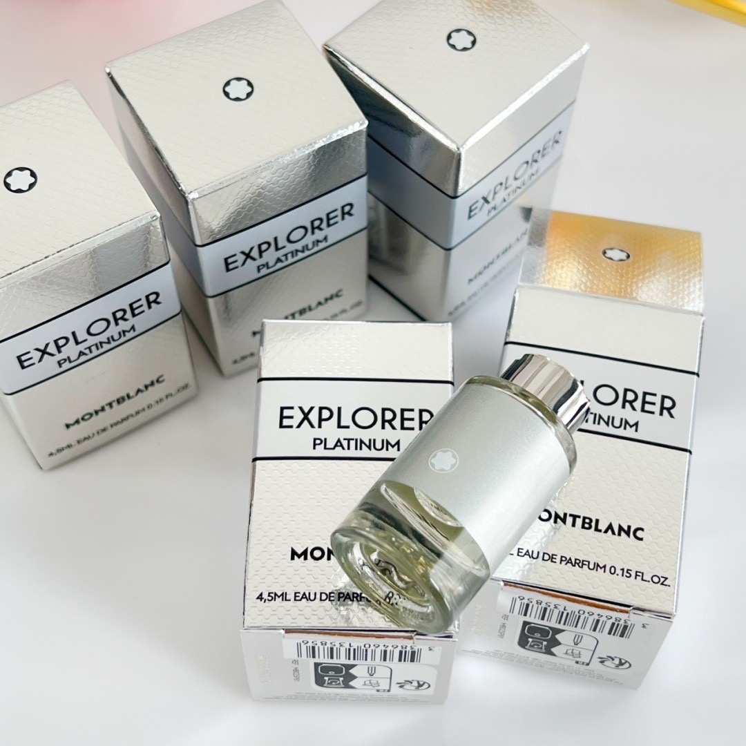 Mont Blanc Explorer Platinum EDP ขนาดทดลอง 4.5ml หัวแต้ม