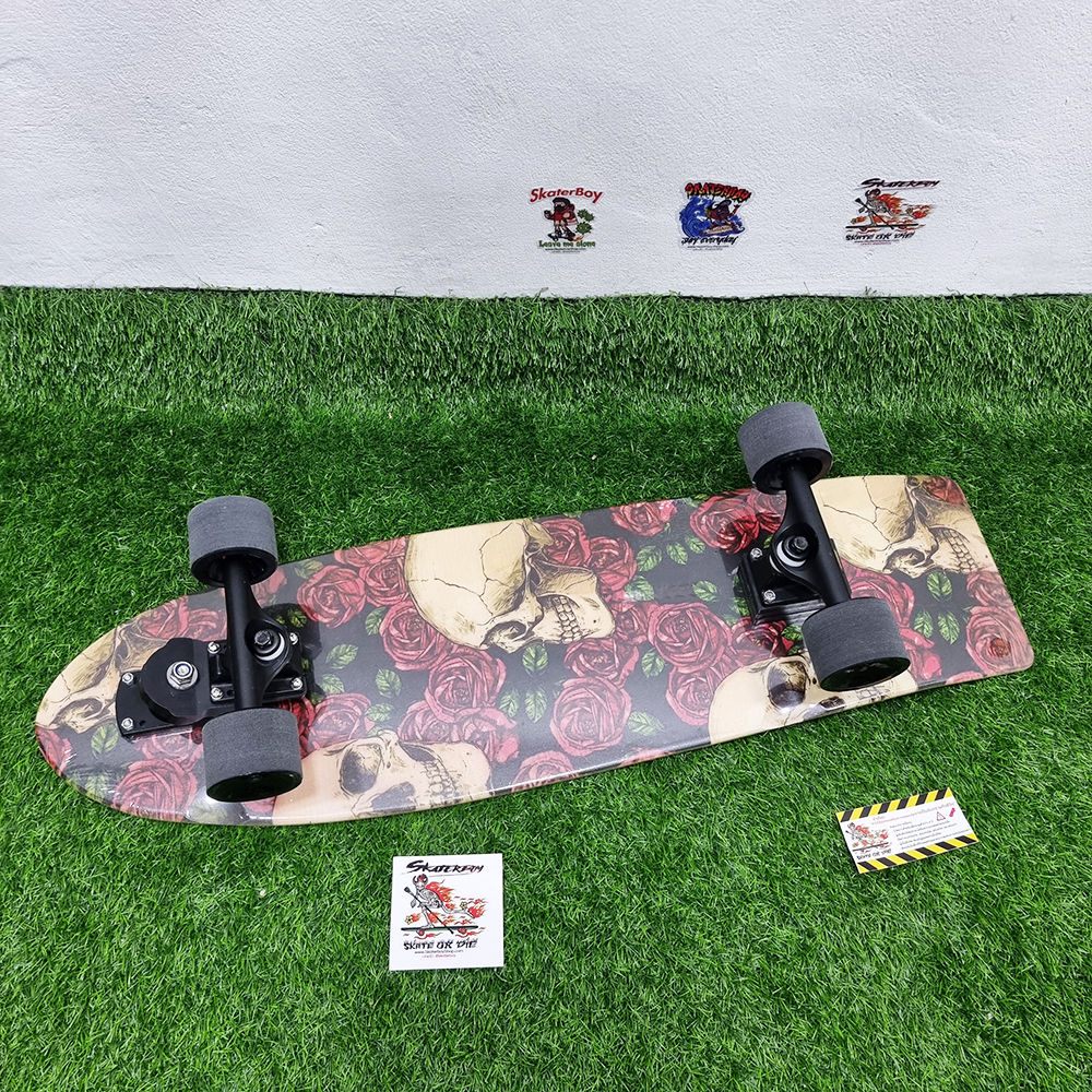 0201 Surf skate custom บอร์ด34นิ้ว สำหรับผู้ใหญ่ สูง170cm+ เซิร์ฟ สเก็ตบอร์ด พร้อมเล่น
