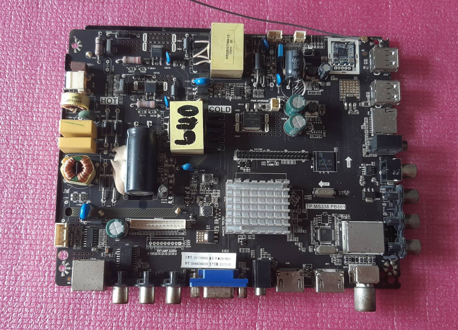 อันที่ 640 ACONATIC AN-32DH800SM ซีสเตร็ม TP.MS338.PB801 ดีเทสแล้ว