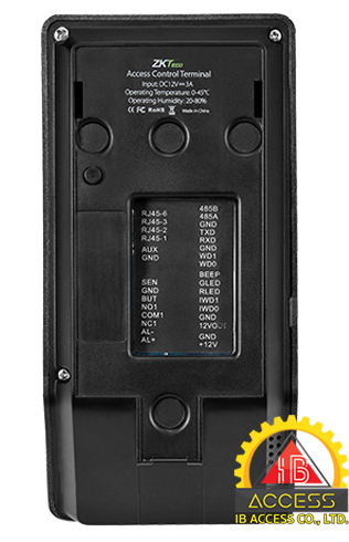 เครื่องสแกนลายนิ้วมือ ยี่ห้อ ZKTeco รุ่น F22 รองรับระบบ Access Control