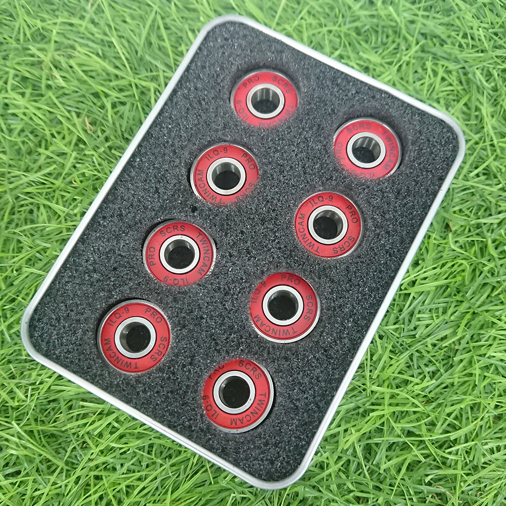 [0318] ลูกปืนล้อ แบริ่งล้อ 608 พร้อมกล่อง 8ชิ้น สเก็ตบอร์ด โรลเลอ อินลายสเก็ต bearing skateboard roller inline