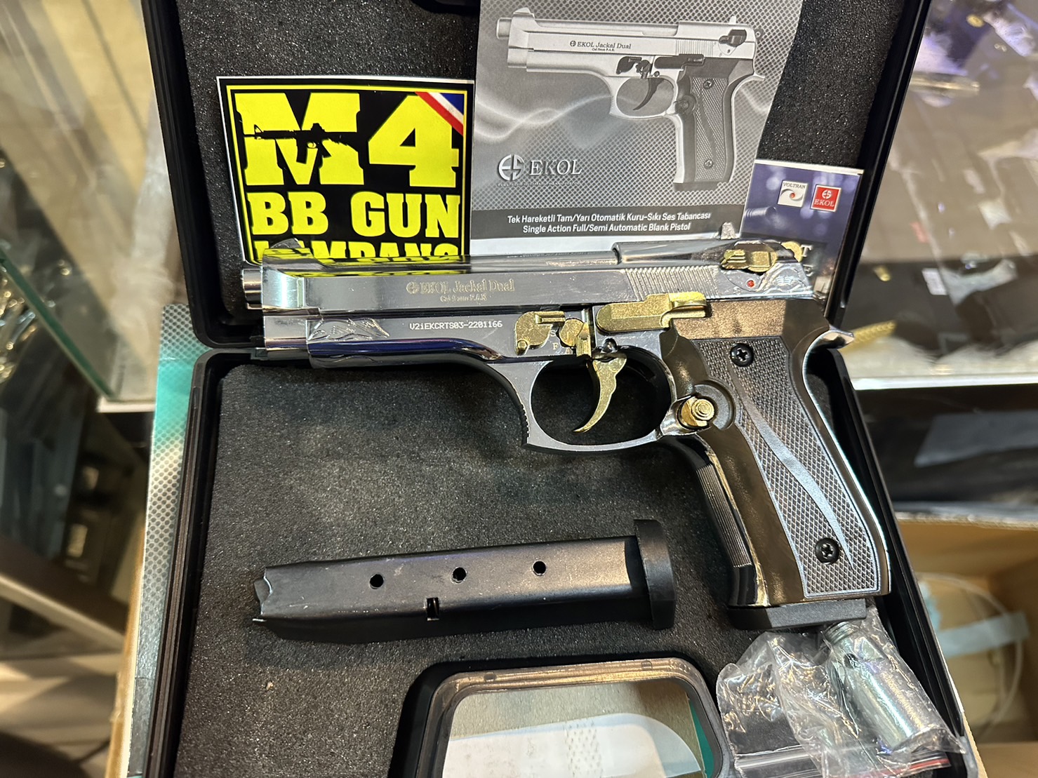 EKOL Jackal Dual เงินเงา ไกรทอง ลายไทย