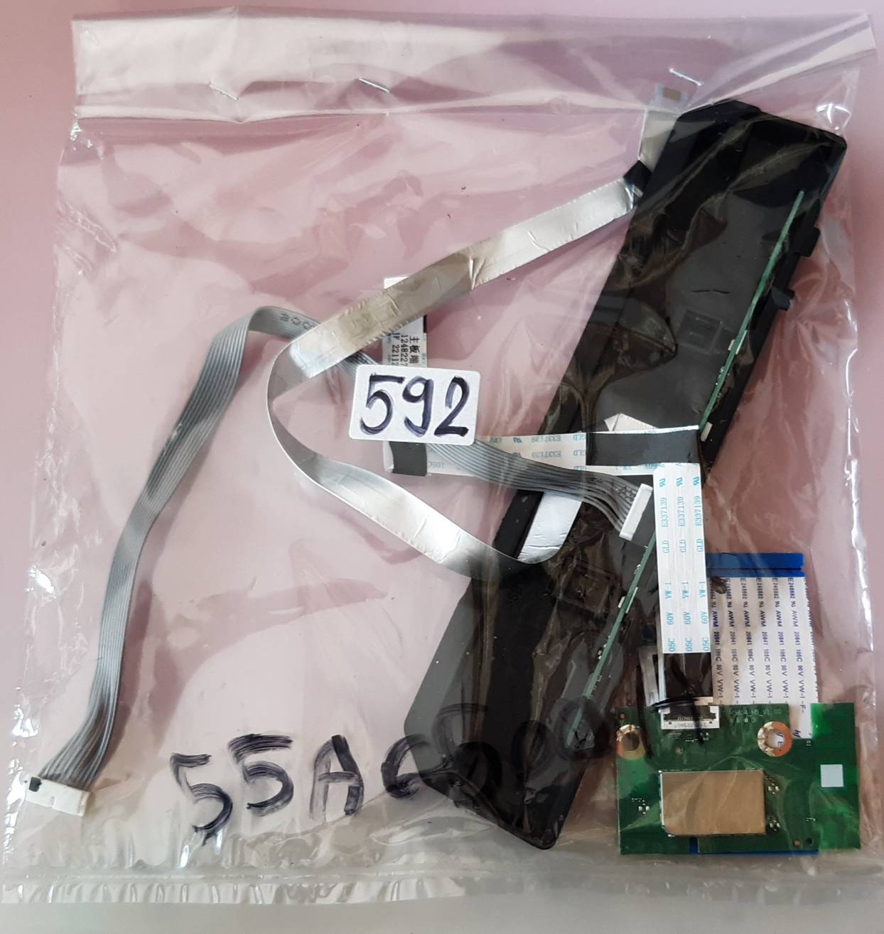 ชุดสายแพร 592 Hisense 55A6500H