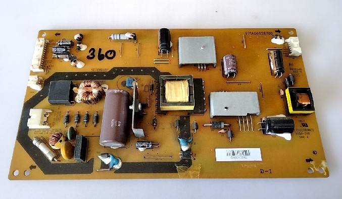 อันที่ 360 TOSHIBA 32P1300VT ซัฟฟลาย V71A00028700 ดีเทสแล้ว