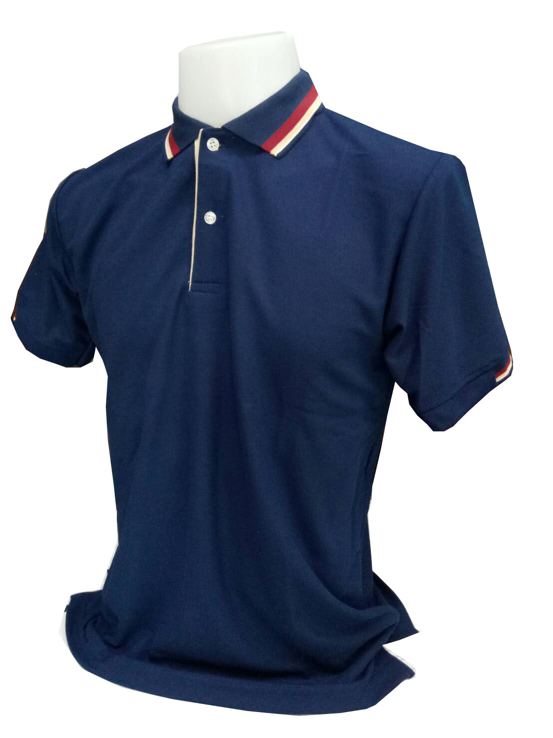 เสื้อโปโล น้ำเงินกรมท่า เนวี่บลู ราคาส่ง 3 ตัวขึ้นไป