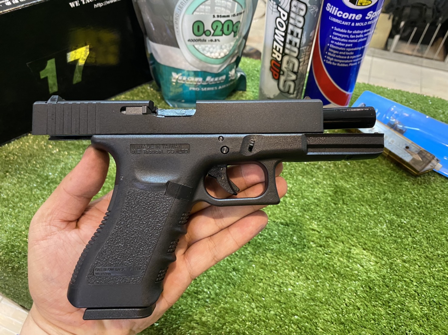 WE Glock17 Gen3 – สีดำ