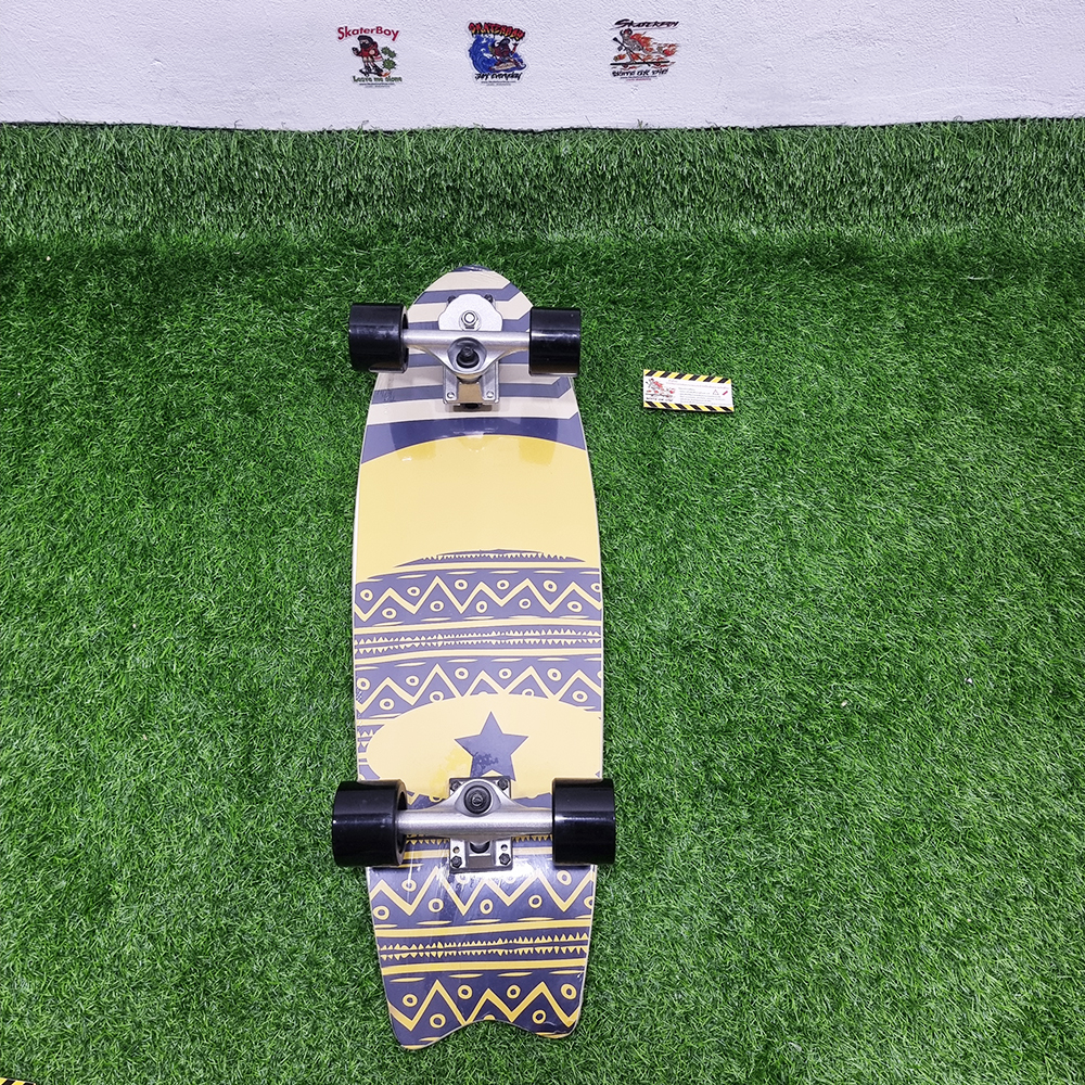 0201 Surf skate custom บอร์ด32นิ้ว แนะนำ สูง160-170cm เซิร์ฟ สเก็ตบอร์ด พร้อมเล่น หลายแบบ