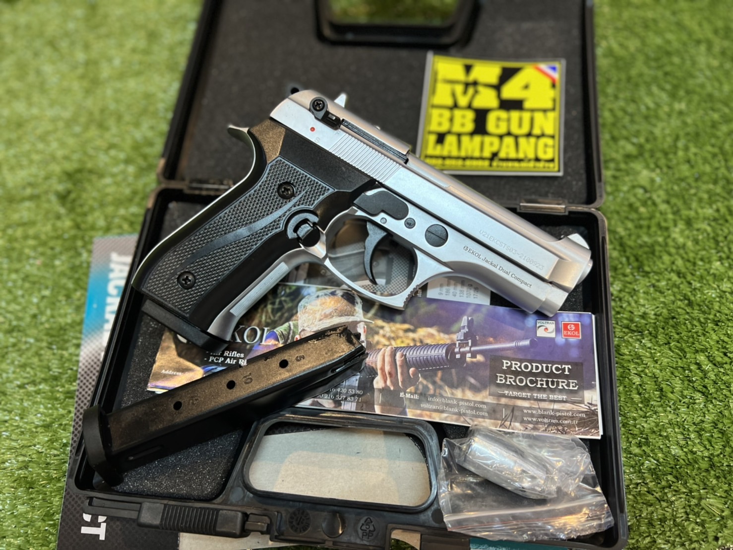 EKOL Jackal Dual Compact บรอนซ์เงิน