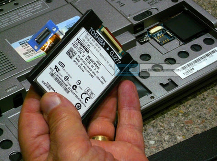 HDD Size 1.8 60GB 4200RPM Dell Latitude d420-430 (Part: Dell)
