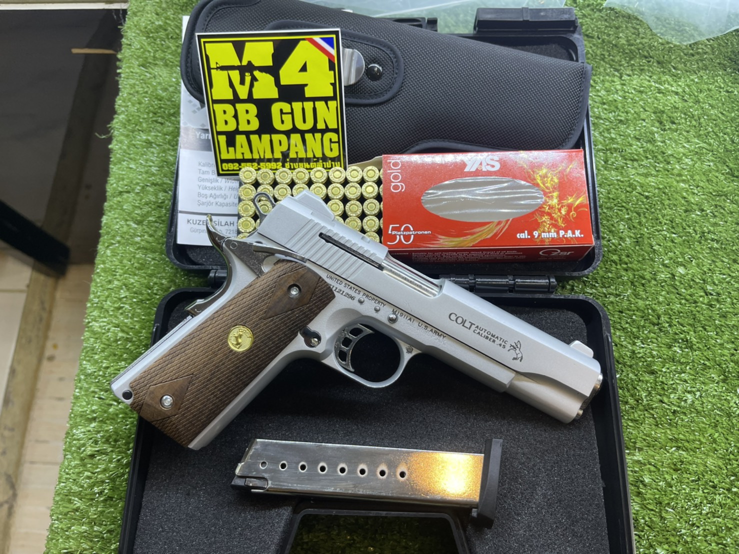 KUZEY M1911 ลาย Series 80 ลำกล้อง 5"ซาติน