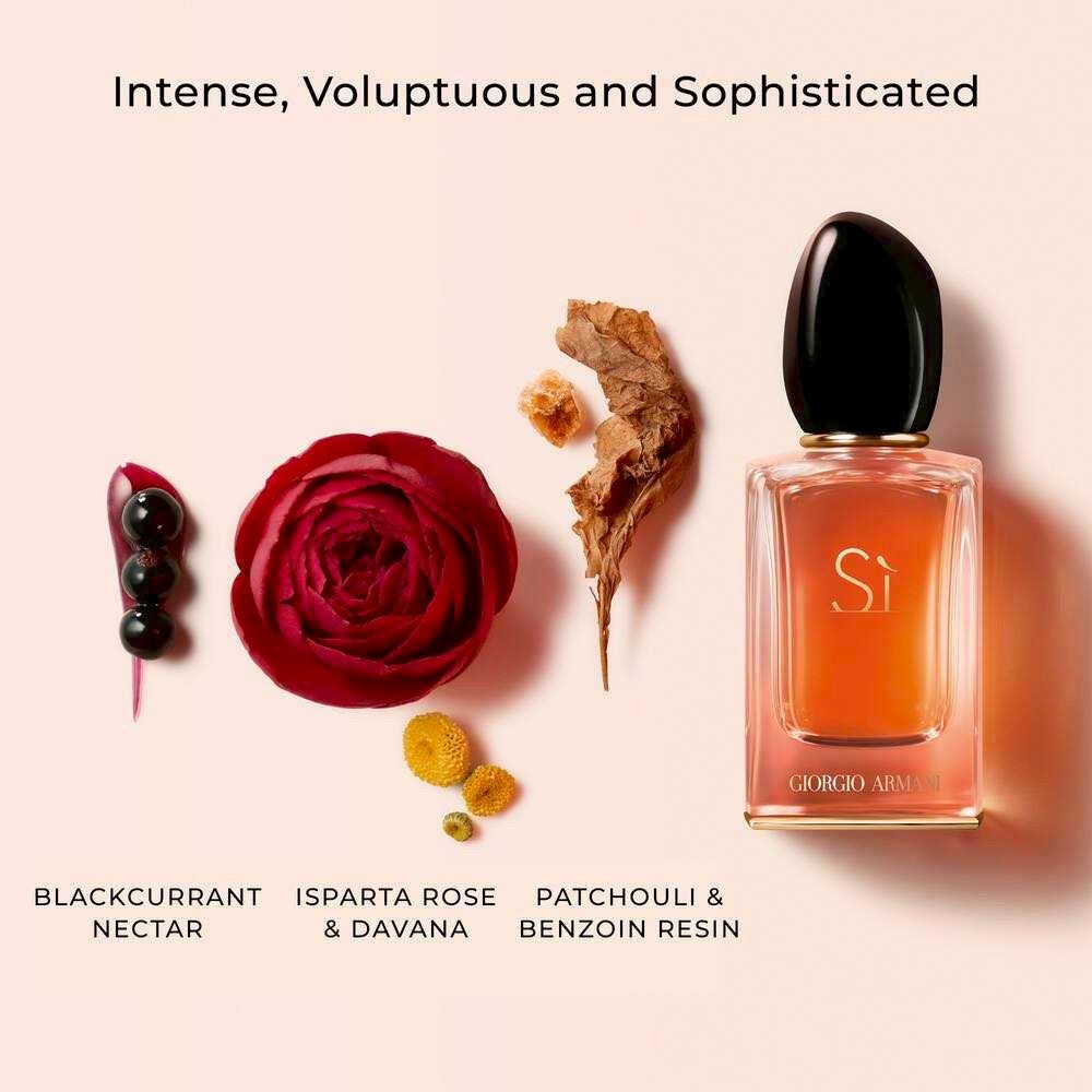 Giorgio Armani Si EDP Intense ขนาดทดลอง 7 ml หัวแต้ม