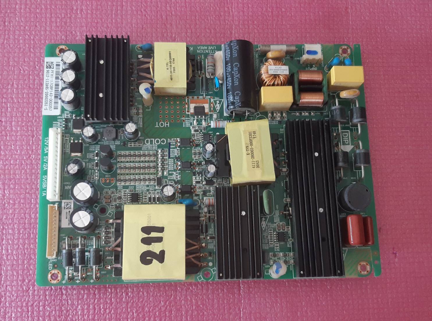 อันที่ 211 PHILIPS 55PUT6002S ซัฟฟลาย 4702-2PLFH1-A4231B01 ดีเทสแล้ว