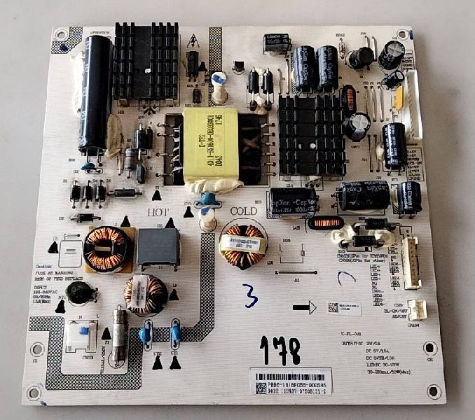 อันที่ 178 PHILIPS 43PFT6100S ซัฟฟลาย PBB6-17CBP128-000253 ดีเทสแล้ว