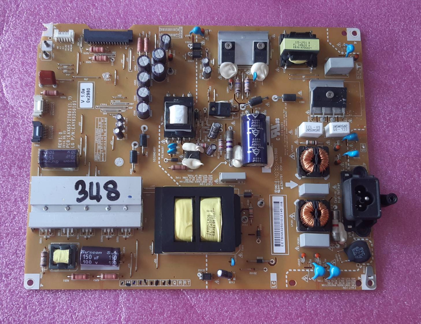 อันที่ 348 LG 42UB820T ซัฟลาย EAX65727601 ดีเทสแล้ว