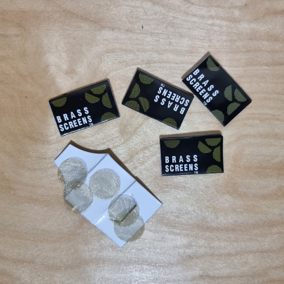 [1007] silver screen และ brass screen 16/20mm screen 5ชิ้น ต่อแพ็ค กันขี้เถ้า pipe