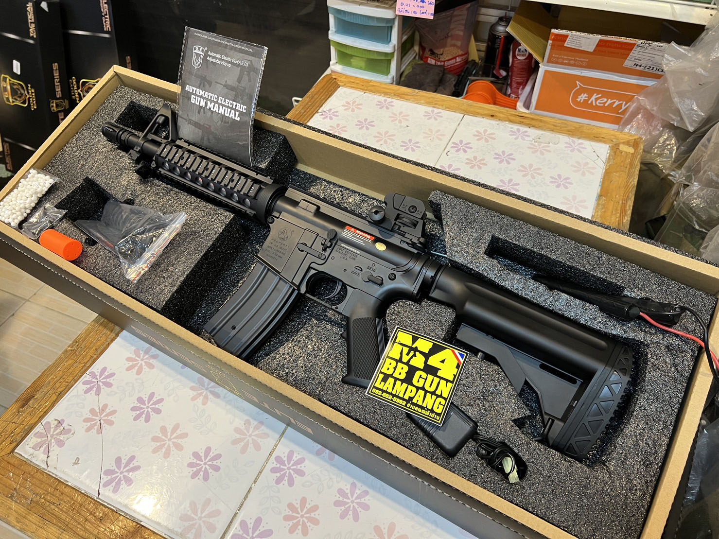 Golden Eagle FB6624 M4 CQB บอดี้โลหะ