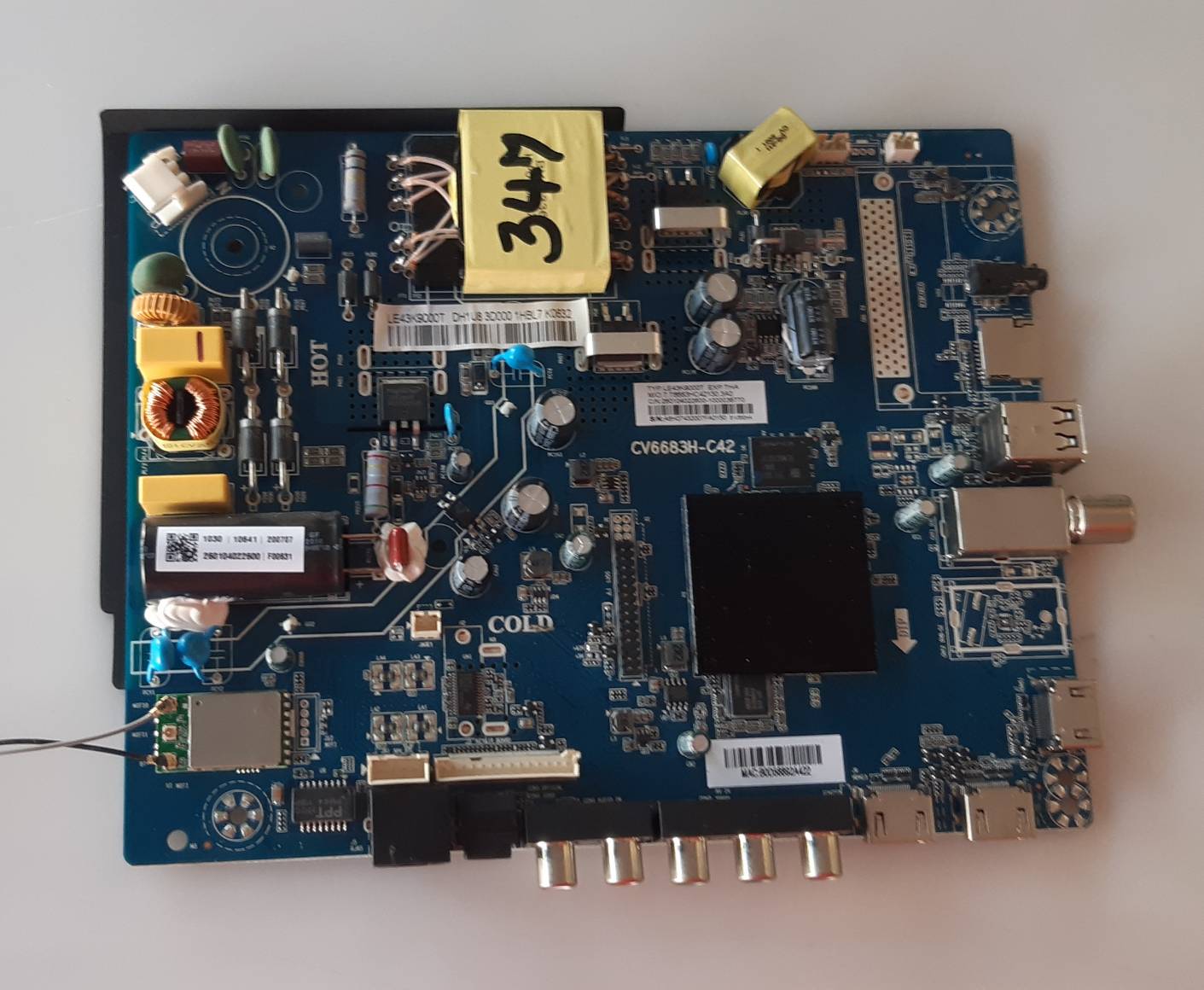 อันที่ 347 HAIER 43K9000T ซีสเตร็ม CB6683H-C42 ดีเทสแล้ว