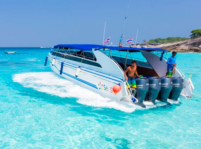 อันดับ 1 เลซี่ ทัวร์เกาะสิมิลัน 1 วัน เรือสปีดโบ๊ท Lazy Similan Islands by speed boat