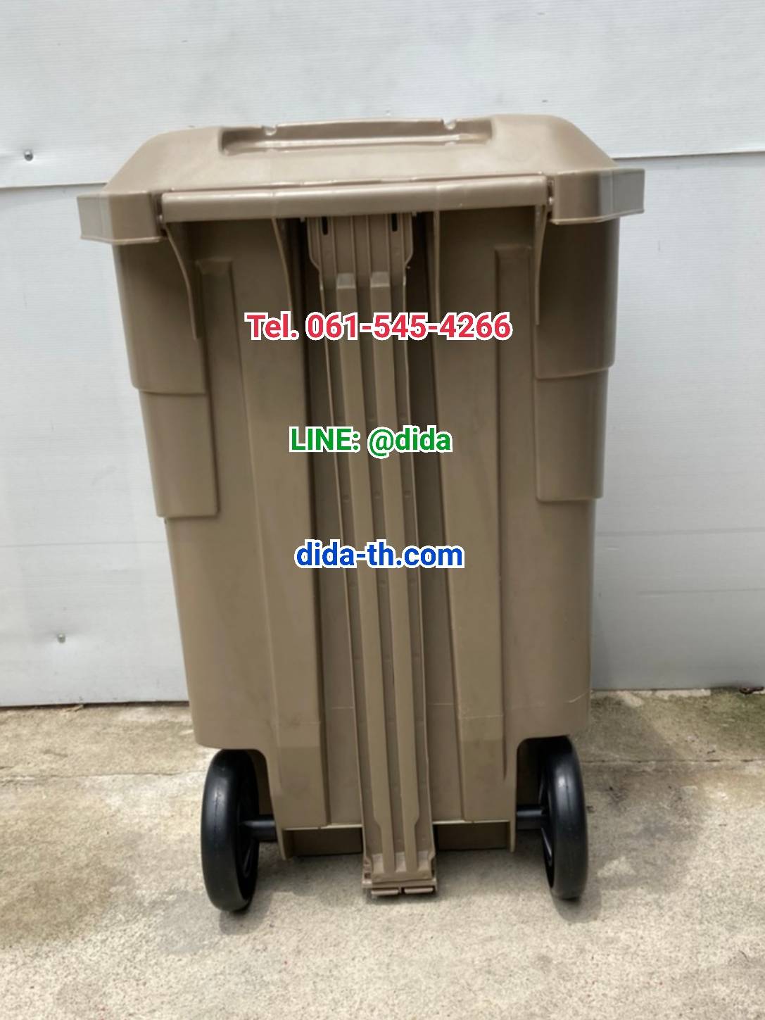 ถังขยะเท้าเหยียบ ทรงเหลี่ยม 85 ลิตร