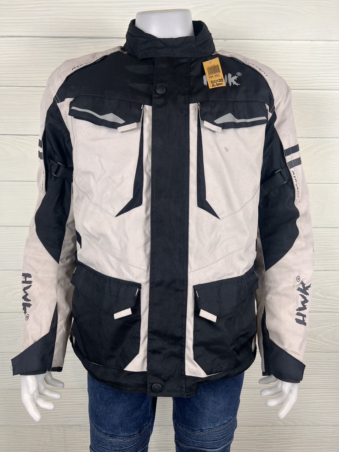 เสื้อขี่มอเตอร์ไซด์( มือสอง) CTA 595 : อก 52" ยาว 28" รอบเอว 48“ (XL) HWK