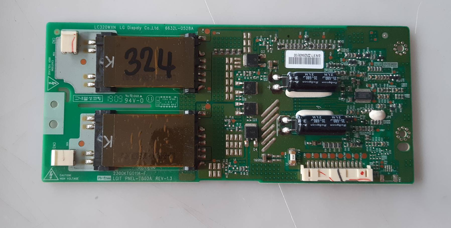 อันที่ 324 LG 32LF15R อินเวอร์เตอร์ 6632L-0528A ดีเทสแล้ว