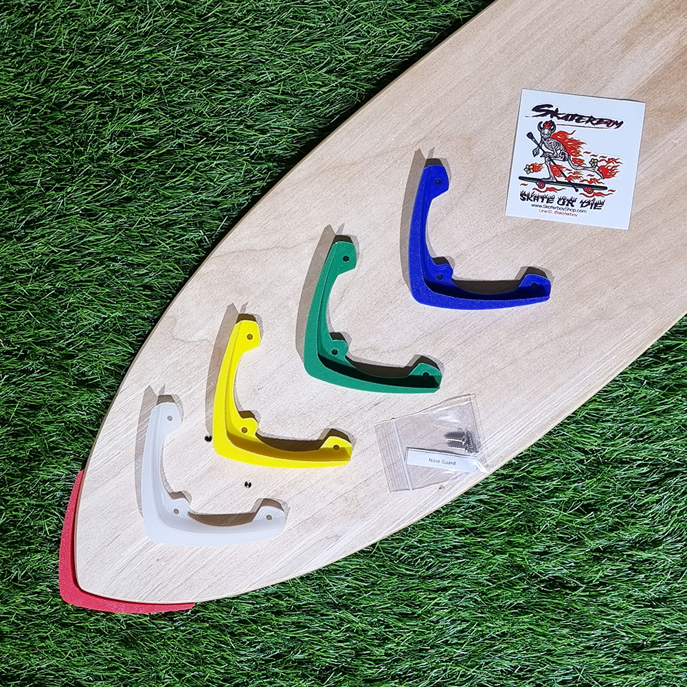 [0302] Nose guard บอร์ดหัวแหลม วัดเข้ามาจากตัว2นิ้วแล้ววัดกว้าง4.5นิ้วใช้ได้