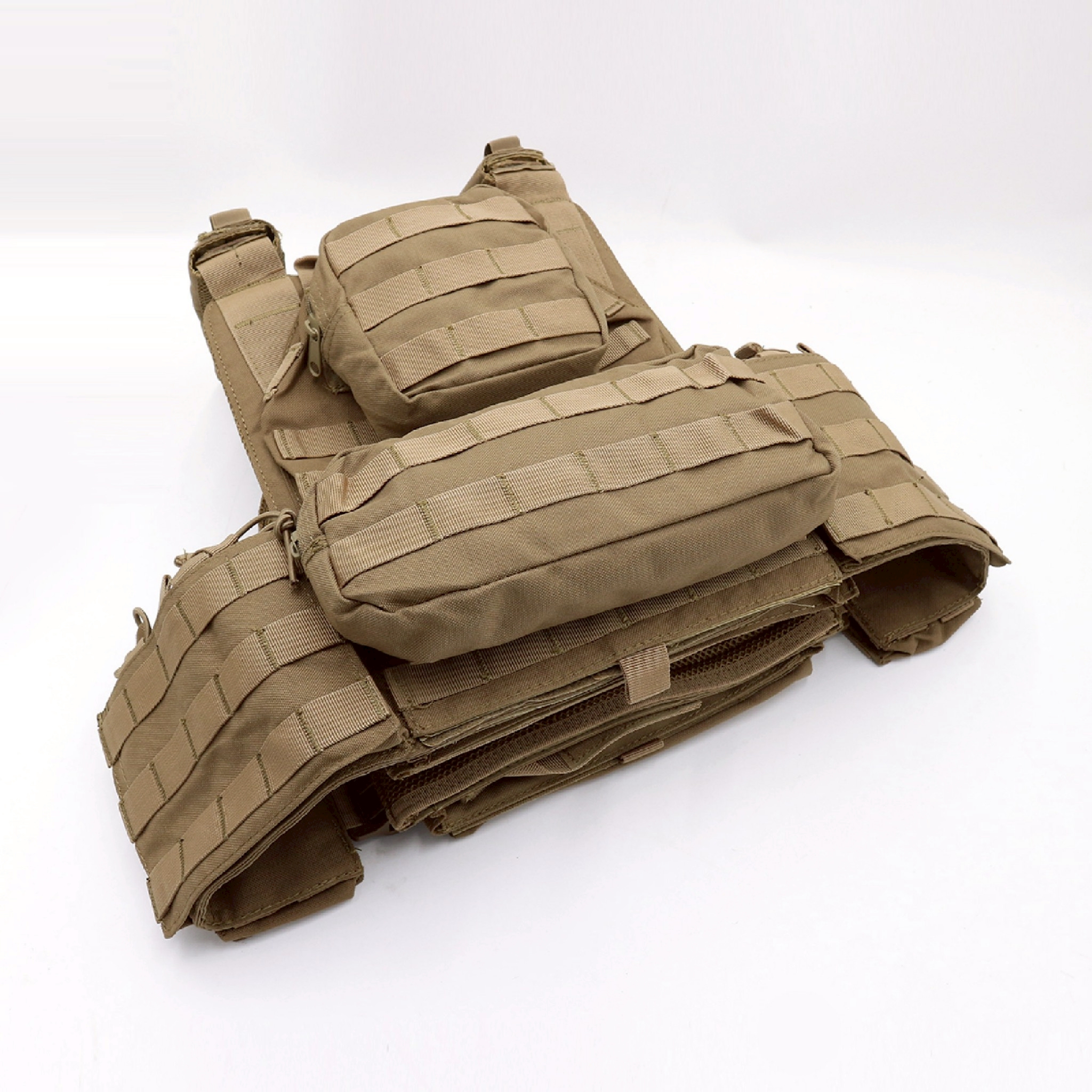 เสื้อเกราะ Swat Vest V3 สีทราย (K01590)