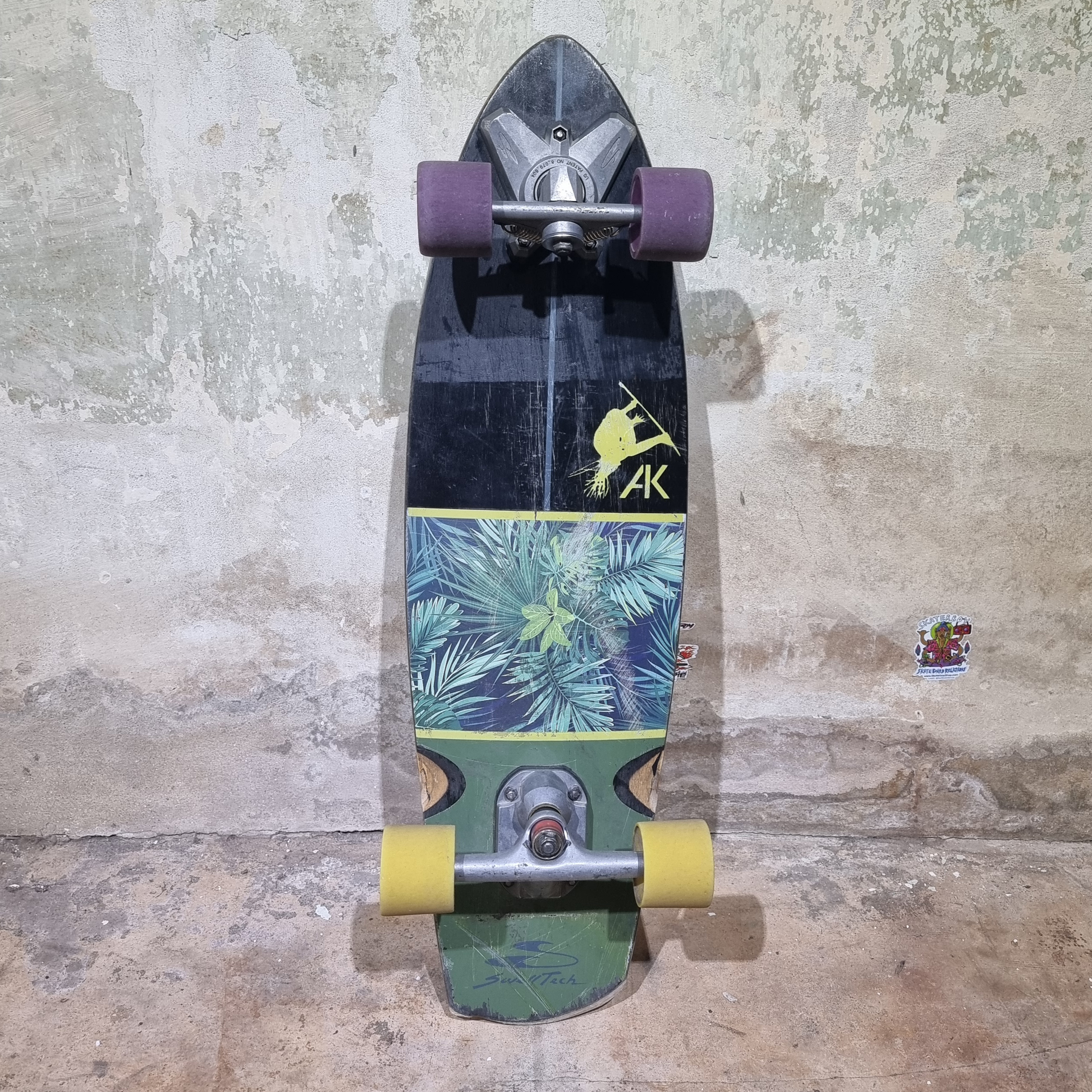 0202 us Swelltech Surfskate มือ1-2 ทรัคหมุน360องศา surf simulator ราคาสุดคุ้ม