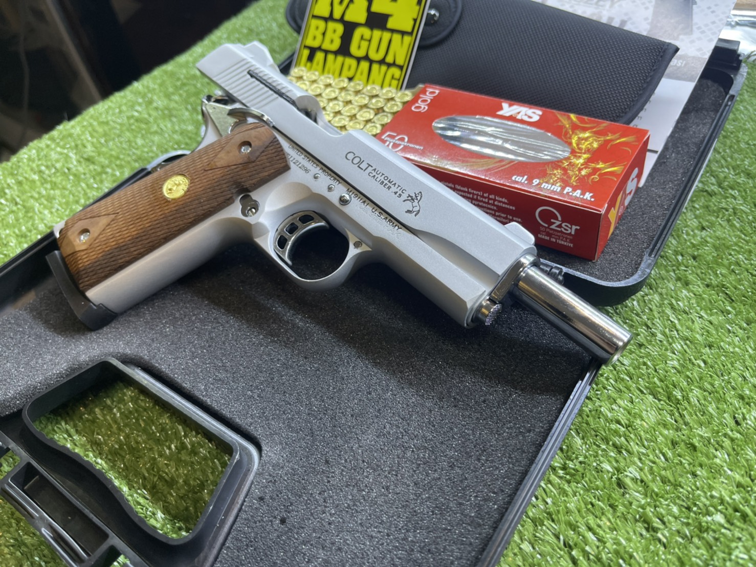 KUZEY M1911 ลาย Government ลำกล้อง 5" ซาติน